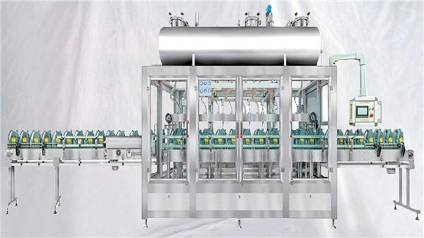 vážící rotační plnící stroj pro mazací oleje 