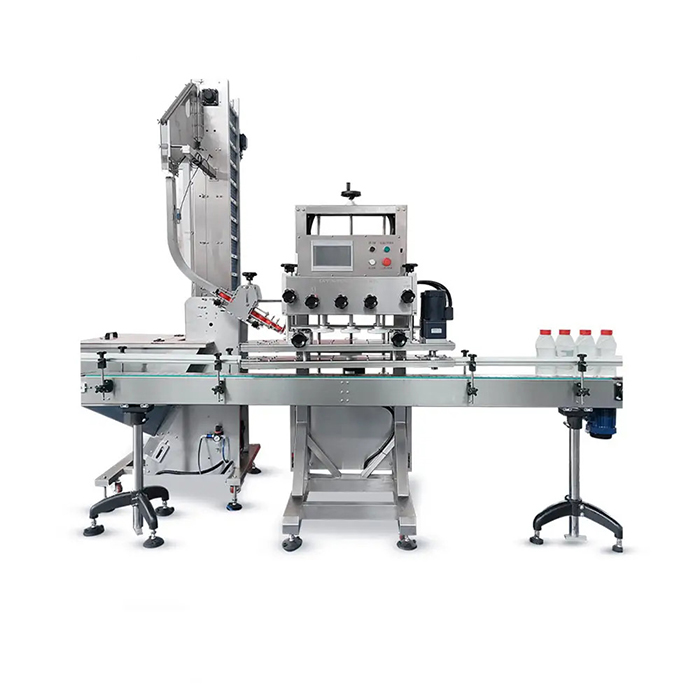 Automatické vysokorychlostní plastové šroubové uzávěry láhve s vodou