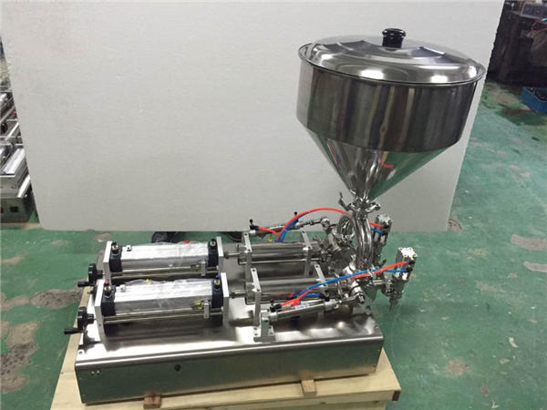 Široce používaný Double Heads Strawberry Jam Plnící stroj